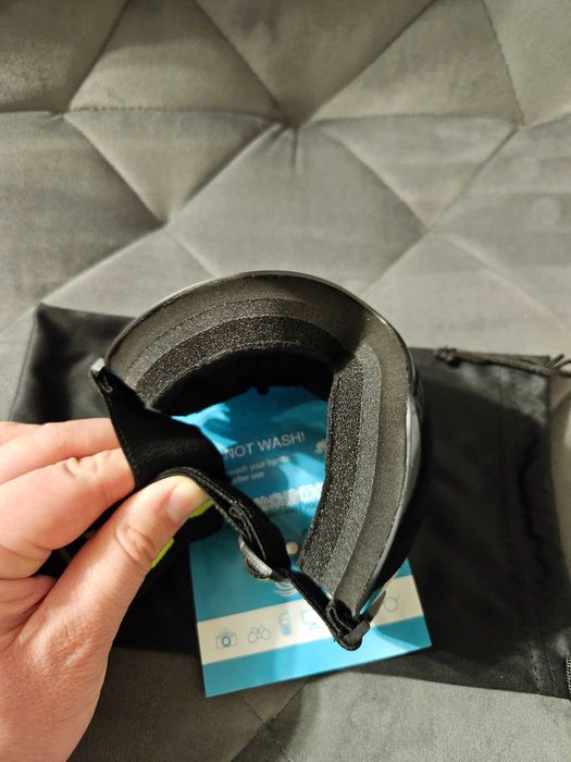 Лижні окуляри, лижна маска + чохол, маска сноуборд лыжная маска очки