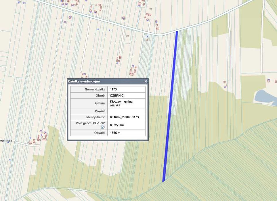 Sprzedam las z gruntem ornym pod zalesienie