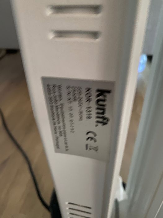Aquecedor a Óleo KUNFT  (- Branco) 2000 W