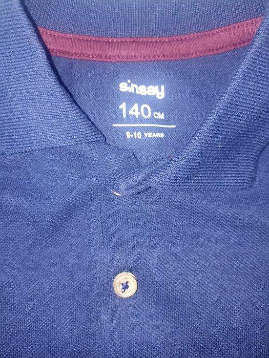 Koszulka polo Sinsay. Rozmiar 140.