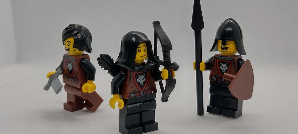 Pakiet 3 rycerzy Lego Wolfpack