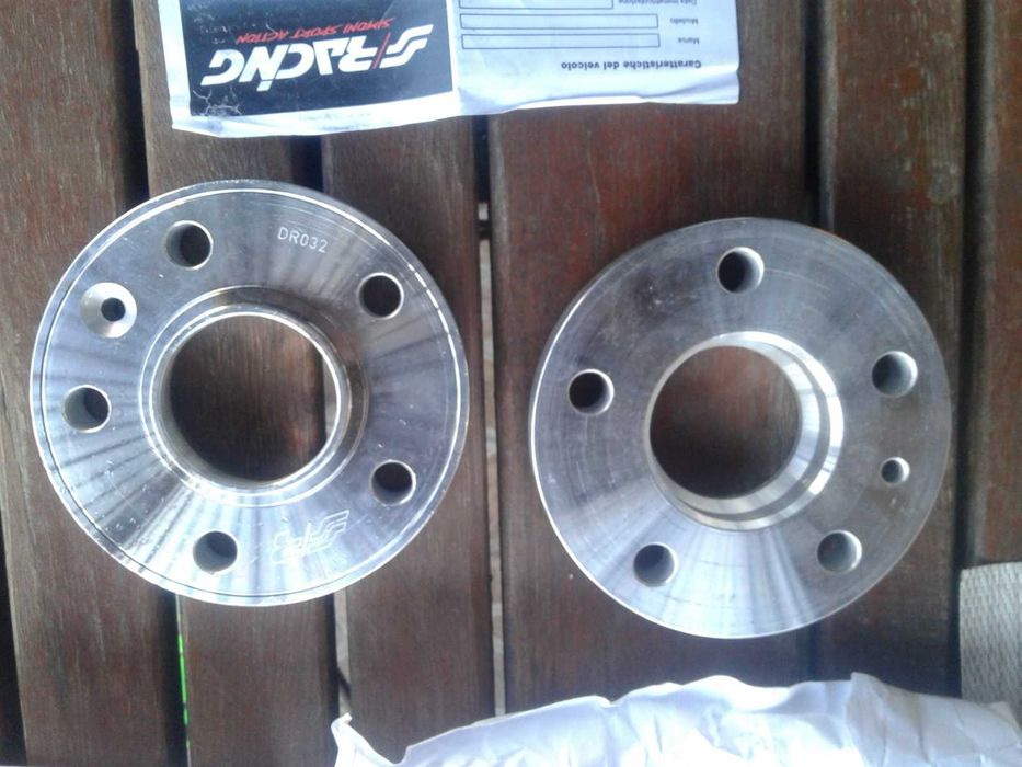 2 Nowe Dystansy do kół 20mm 5x114.3 otwór 66,1 SR Dacia Renault