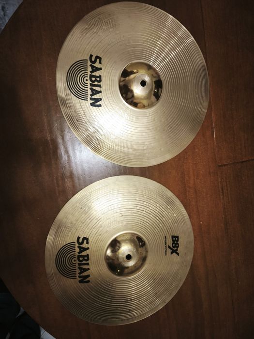 Prato hi-hat sabian bx8