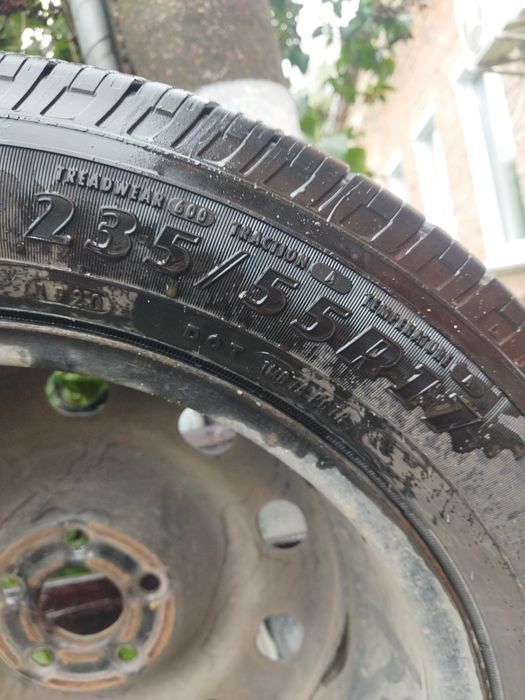 Шина Good year 235/55/17 всезезонка, стан супер. 1 шт. 2022 рік