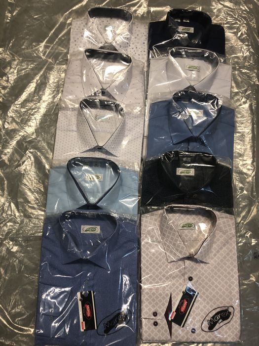 Koszule meskie garnitur Marex M/39-40;L/41-42;XL/43-44 dludi rekaw ora