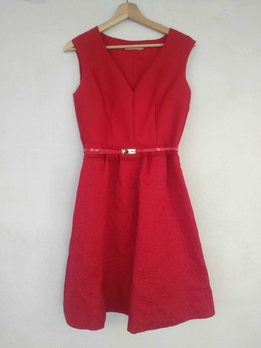 Formal Dress - Jacquard Fabric