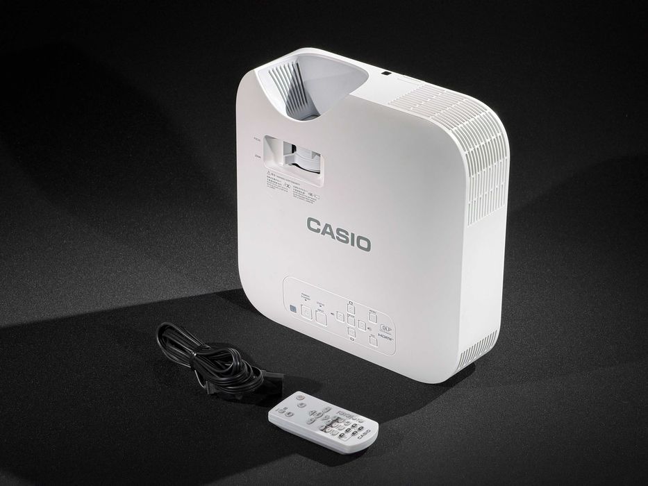 Проектор Casio XJ-F210WN WXGA лазер LED (3500 лм) LampFree 20000 год Instant ON кіно футбол PS5 xbox приставка smart android tv wifi 4k full hd сигнал