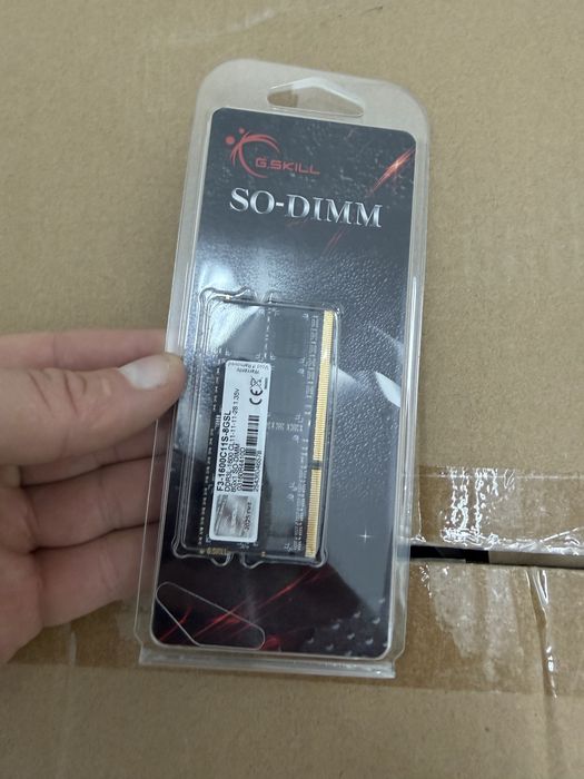 Nowe  Zaplombowane Pamięć RAM DDR3 G.SKILL F3-1600C11S-8GSL 8 GB