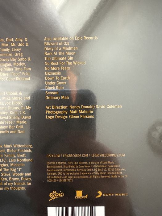 Вінілова платівка Ozzy Ozbourne 2LP