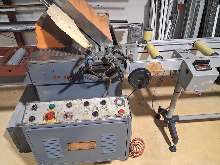Máquina corte alumínio 1 cabeça