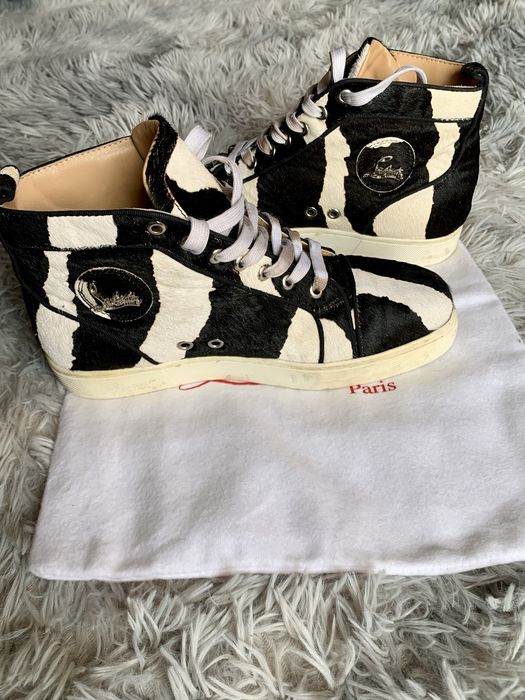 Sapatilha  Christian Louboutin pony hair