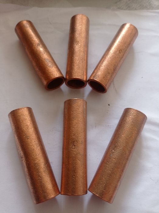 Гильзы медные соединительные.