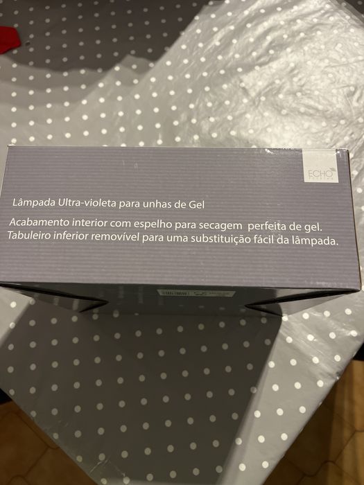 Secador se unhas lâmpada ultra-violeta NOVO