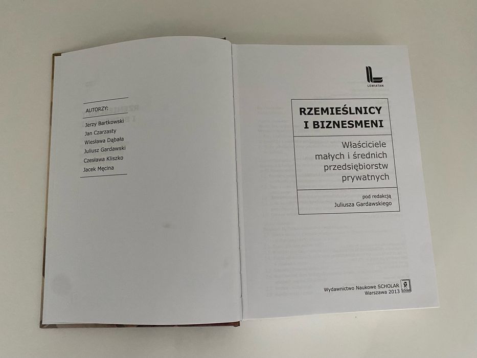Rzemieślnicy i biznesmeni J. Gardawski