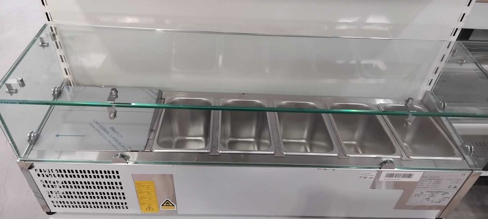 Vitrine de Bancada Para Ingredientes - NOVA