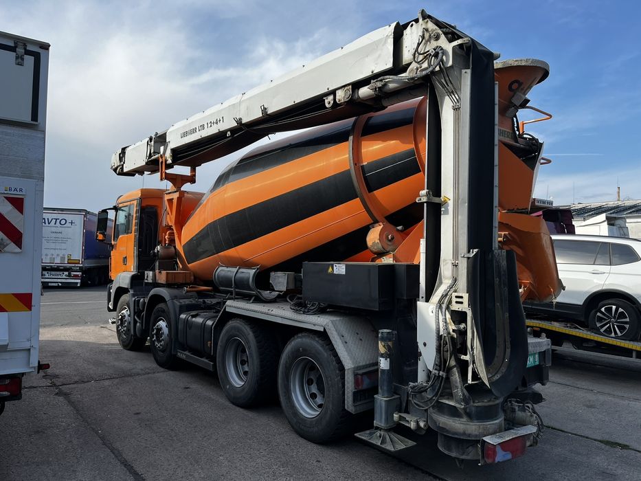 Доставка бетону.Миксер.Лента 17м. Бетон..