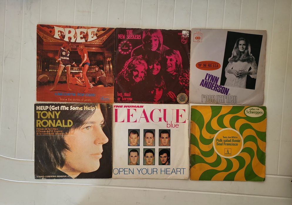 68 discos de vinil