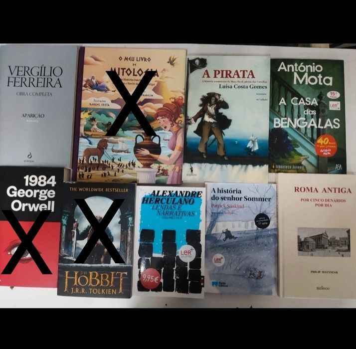 Vendo livros de literatura