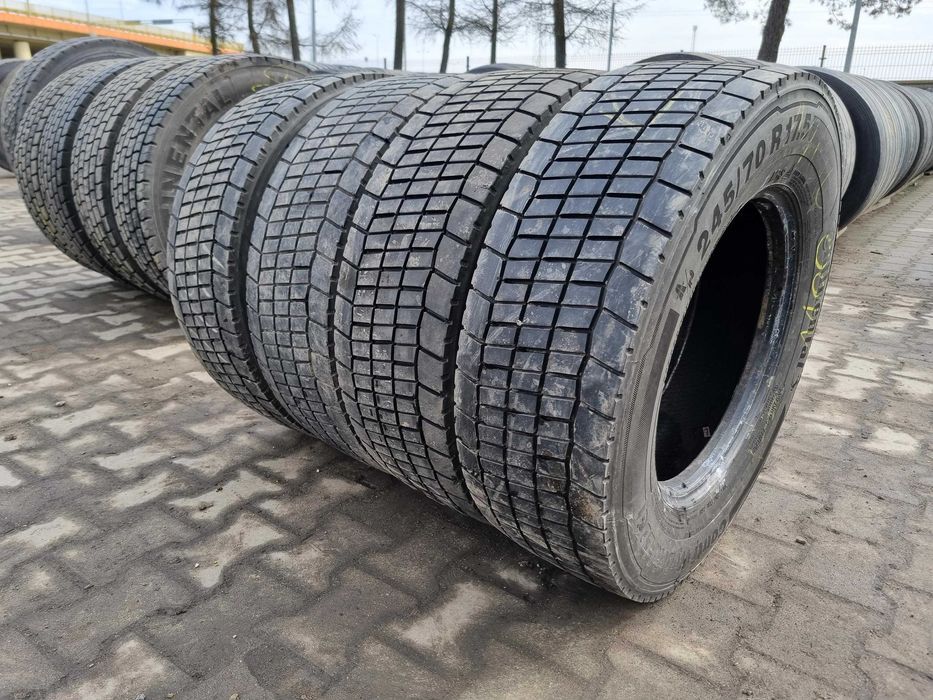 245/70R17.5 Opony CONTINENTAL HYBRID LD3 NAPĘD Opony Pogłębiane  LD 3