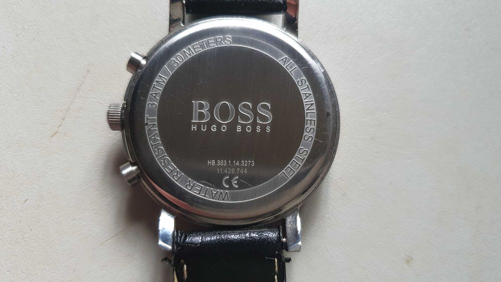 boss - chronograf - zegarek -