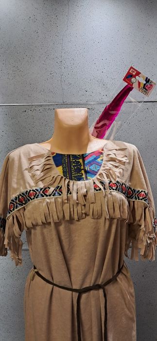 Strój przebranie kostium Indianka