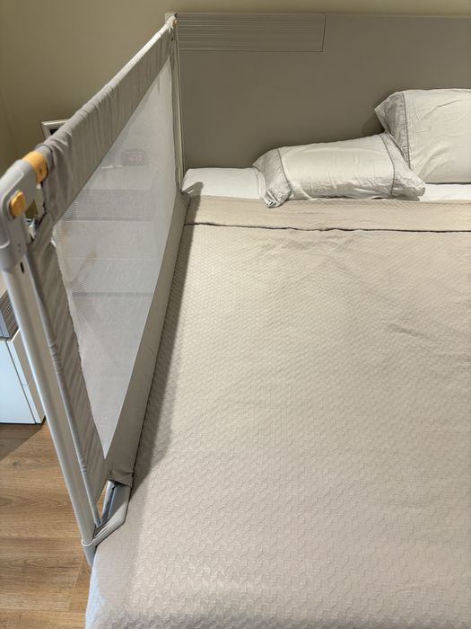 Barreira proteção cama, para bebés.