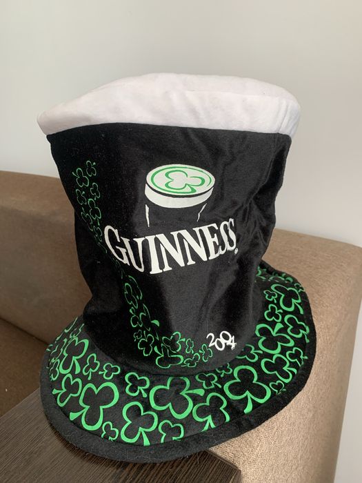 Шляпа цилиндр Guinness