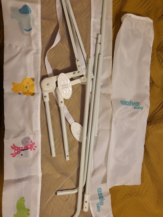 Barreira de proteção de cama criança