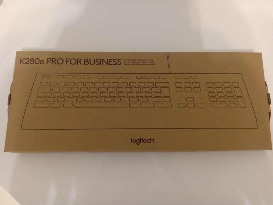 Logitech K280e Pro przewodowa klawiatura biznesowa do Windows, Linux