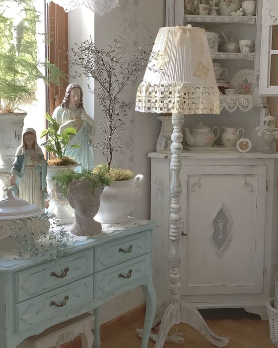 Lampa Shabby chic