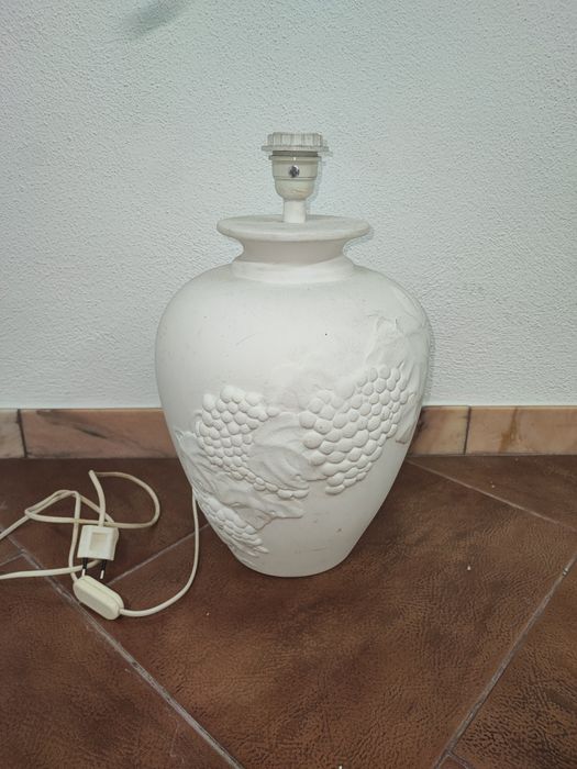 Candeeiro em cerâmica