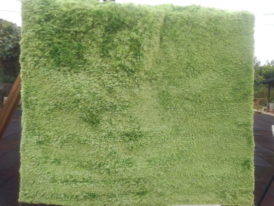 Tapete verde grande