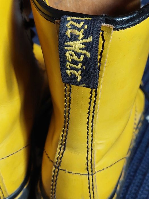 Botas Dr Martens , amarelas