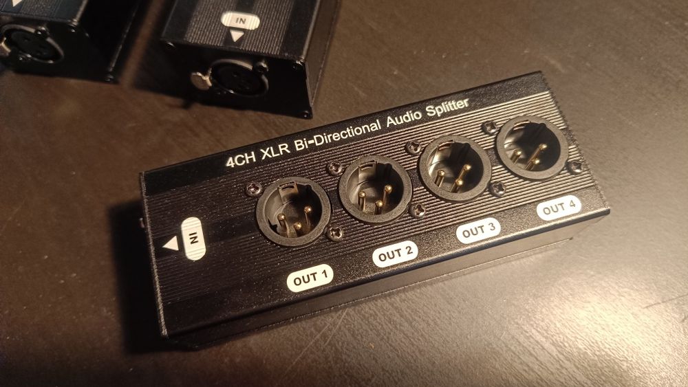 Audio Splitter XLR