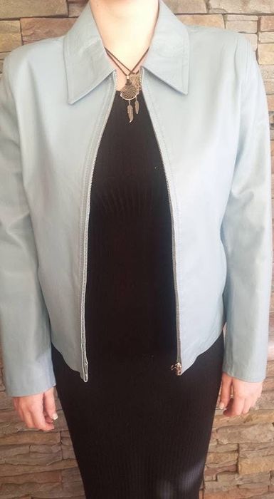 Blusão pele genuína