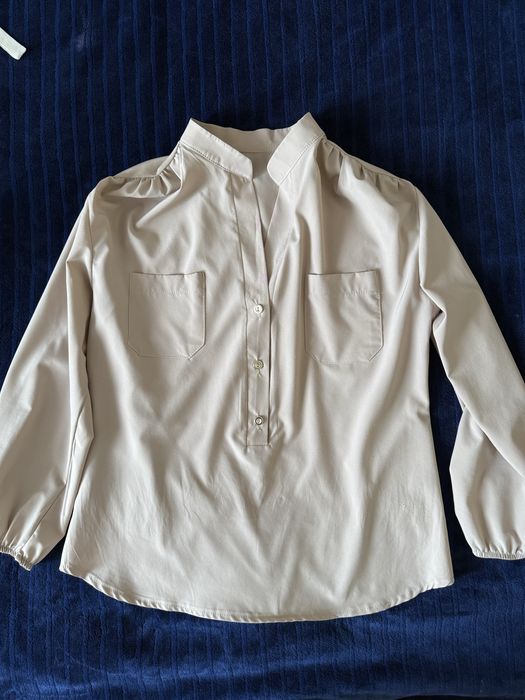 Блузка чорна, бежева, синя, бордо