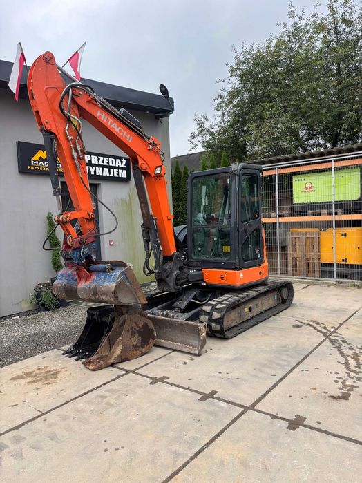 Minikoparka Hitachi ZX48U-5A z 2019r. 4680kg.klimatyzacja,sprowadzona.