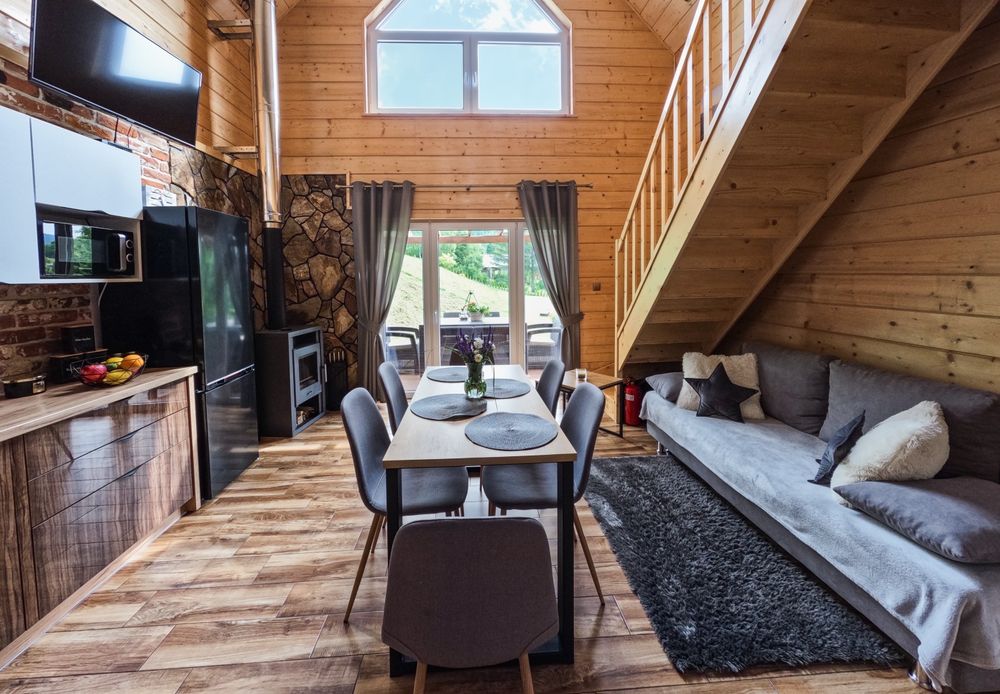 .Kamienny Zakątek w Bieszczadach.