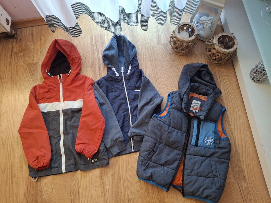 Ciuchy dla chlopca rozm 122cm