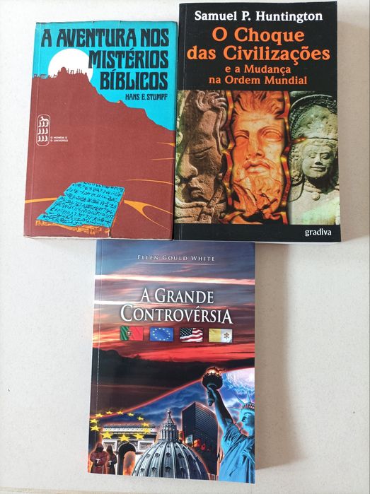Lote de Livros Controversos - Religião / História