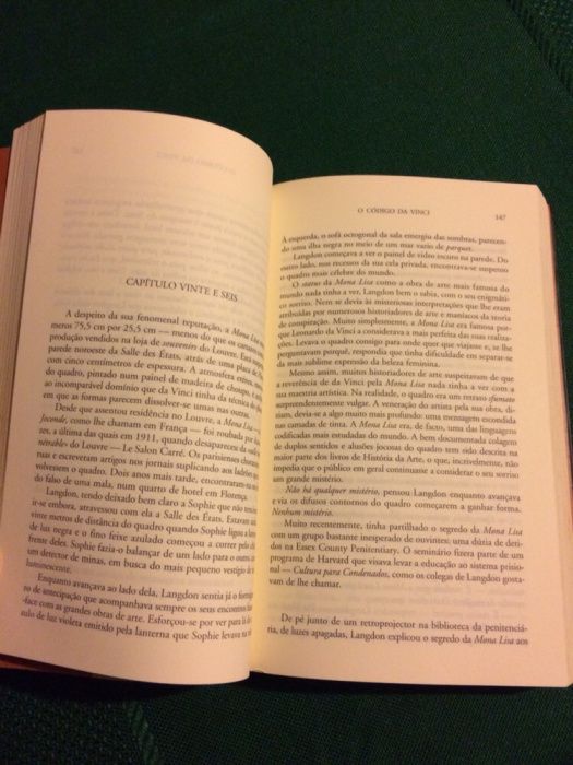 Livro O código Da Vinci