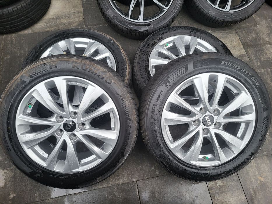 Koła zimowe 17 Kia K5 Seltos 5x114,3 ET50 215/55R17 Kumho
