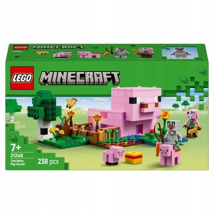 Lego Minecraft 212168 Dom Prosiaczka Zestaw Klocków *NOWE*