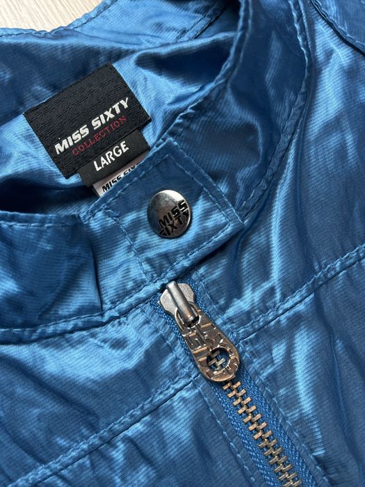 Miss Sixty Vintage 00’s Damska L Kurtka Wiatrówka Light Jacket Y2K Rap