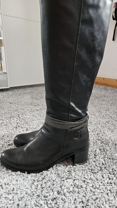 Kozaki skóra naturalna Marco Tozzi 39