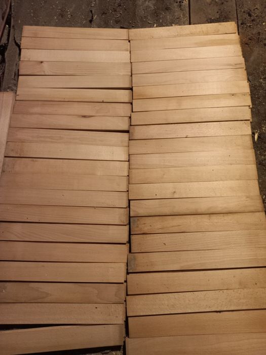 Паркет буковий в пачках