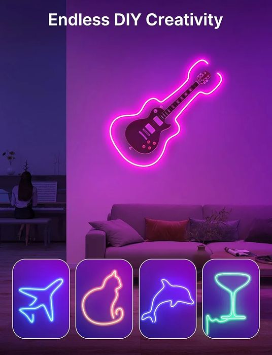 Led néon flexível 30 metros