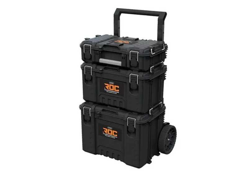 Комплект ящиків Keter ROC Pro Gear / Ящики и сумки для инструментов