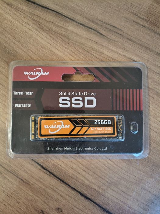 SSD M.2 Walram 256 GB NGFF 2280 sata ссд накопичувач