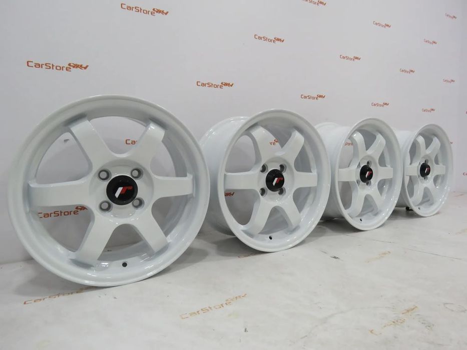 Jantes Japan Racing JR3 15 x 7 et 40 4x100 Brancas